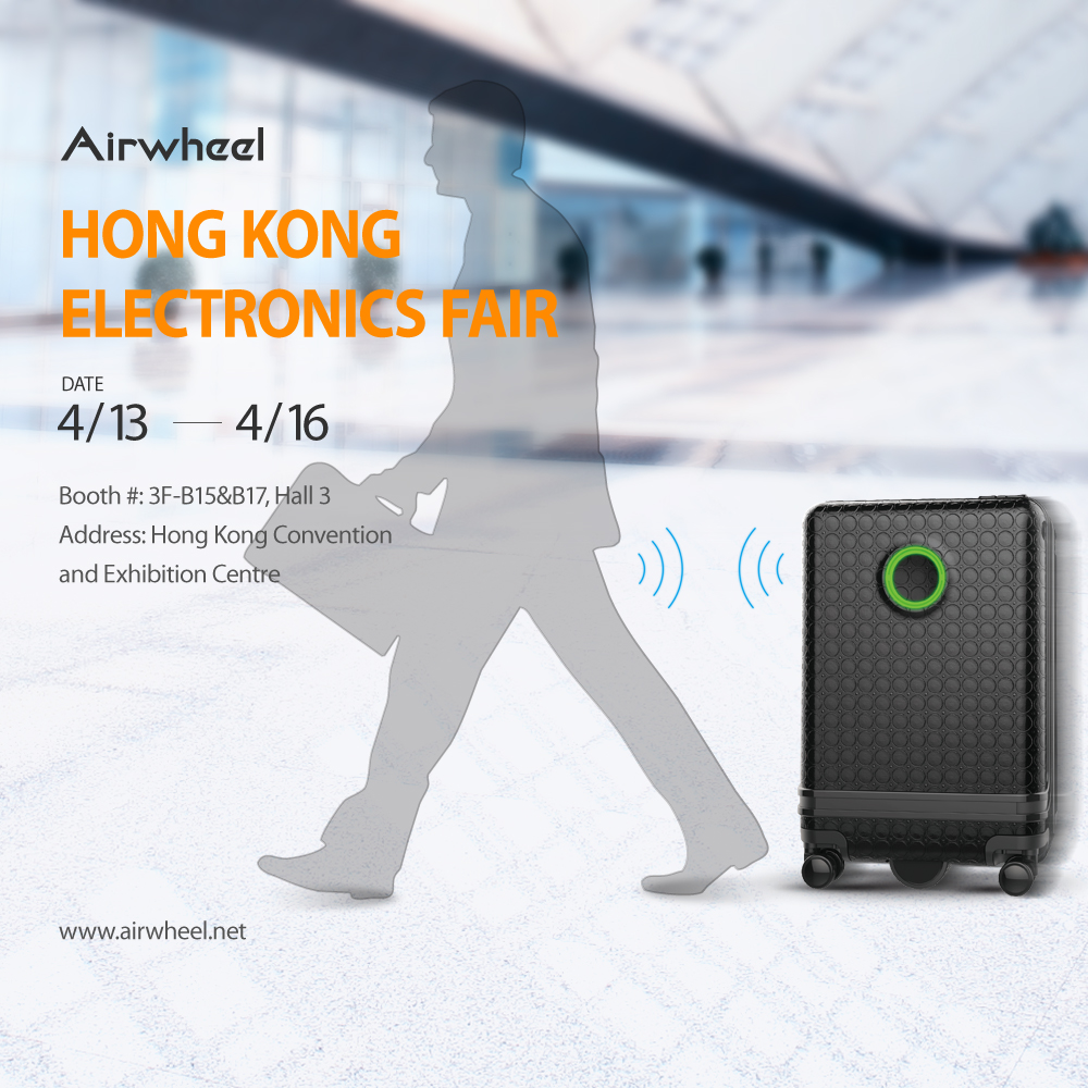 Airwheel SR3 intelligent self-driving suitcase