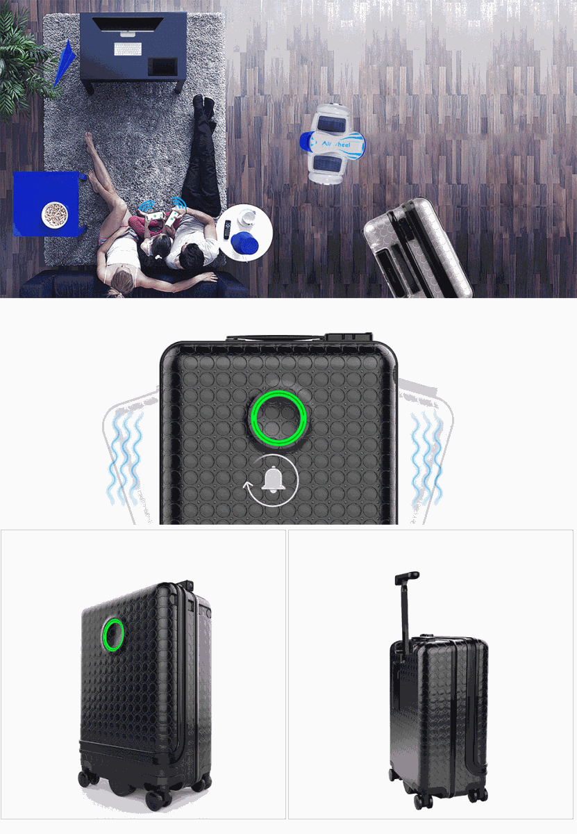 Airwheel SR5 smart hands-free suitcase