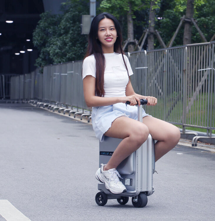 Airwheel SE3miniT scooter travel luggage