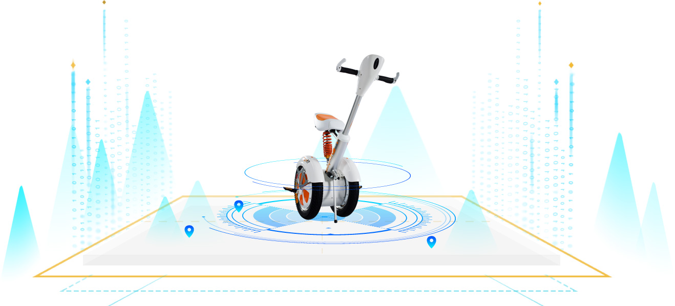 electric self-balancing scooter