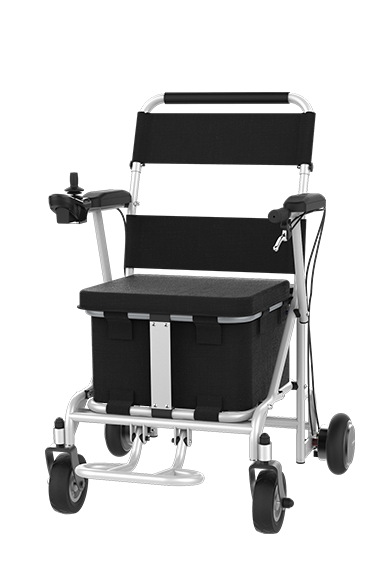 ligera silla de ruedas eléctrica plegable 
