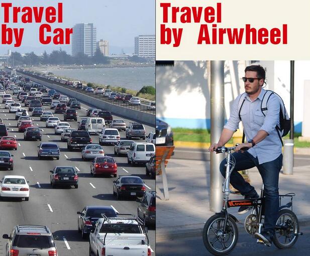 Airwheel smart electric bicycle