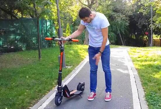 Airwheel Z5 foldable electric scooter is qualified as such a transport.